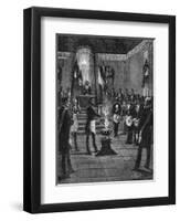 Cancellation of a Brothers Membership-null-Framed Art Print