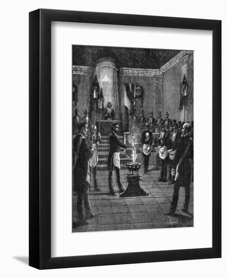 Cancellation of a Brothers Membership-null-Framed Art Print