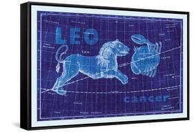 Cancer and Leo-null-Framed Stretched Canvas