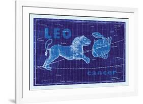 Cancer and Leo-null-Framed Art Print