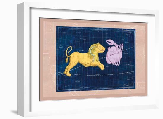 Cancer and Leo-null-Framed Art Print