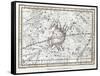 Cancer Constellation, Zodiac, 1822-Science Source-Framed Stretched Canvas