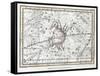 Cancer Constellation, Zodiac, 1822-Science Source-Framed Stretched Canvas