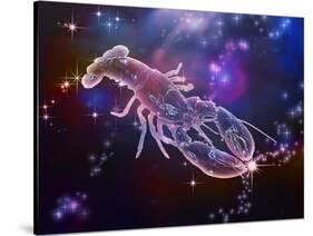 Cancer_Crab-Helein-Stretched Canvas