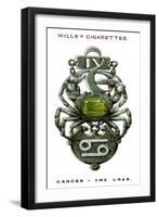 Cancer, the Crab, 1923-null-Framed Premium Giclee Print