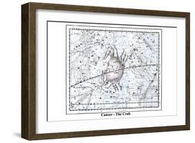 Cancer - the Crab-Alexander Jamieson-Framed Art Print