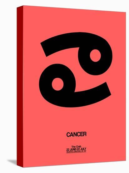 Cancer Zodiac Sign Black-NaxArt-Stretched Canvas