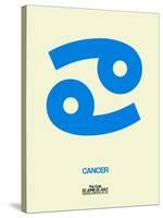 Cancer Zodiac Sign Blue-NaxArt-Stretched Canvas