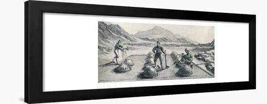 'Cancha De Beneficiar, or Mode of Amalgamation of Gold and Silver', c1826, (1911)-Unknown-Framed Giclee Print