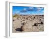 Cancha de bochas (Bowls Pitch) Formation, Ischigualasto Provincial Park, UNESCO World Heritage Site-Karol Kozlowski-Framed Photographic Print