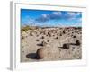 Cancha de bochas (Bowls Pitch) Formation, Ischigualasto Provincial Park, UNESCO World Heritage Site-Karol Kozlowski-Framed Photographic Print