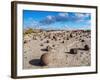 Cancha de bochas (Bowls Pitch) Formation, Ischigualasto Provincial Park, UNESCO World Heritage Site-Karol Kozlowski-Framed Photographic Print