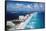 Cancun Beach and Hotels-Danny Lehman-Framed Stretched Canvas
