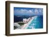 Cancun Beach and Hotels-Danny Lehman-Framed Photographic Print