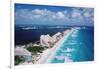 Cancun Beach and Hotels-Danny Lehman-Framed Photographic Print