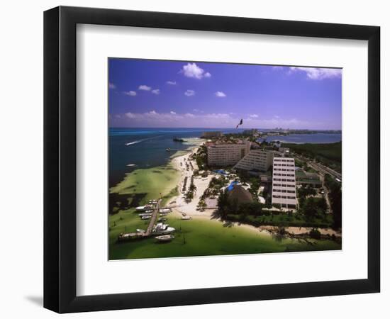 Cancun, Mexico-Walter Bibikow-Framed Photographic Print