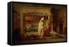 Candaules-Jean Leon Gerome-Framed Stretched Canvas