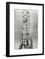 Candelabra Designed by Piranesi on the Basis of Roman Antique Pieces For His Own Tomb-Giovanni Battista Piranesi-Framed Giclee Print