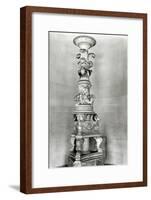 Candelabra Designed by Piranesi on the Basis of Roman Antique Pieces For His Own Tomb-Giovanni Battista Piranesi-Framed Giclee Print