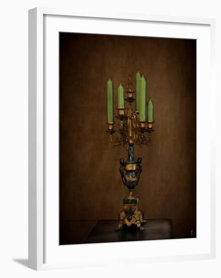 Candelabra Still Life-Jai Johnson-Framed Giclee Print