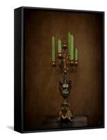 Candelabra Still Life-Jai Johnson-Framed Stretched Canvas