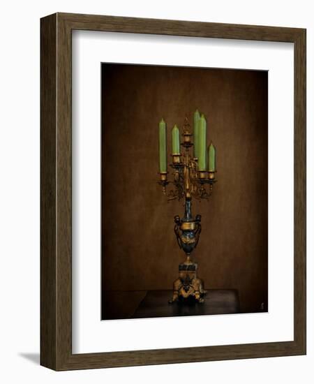 Candelabra Still Life-Jai Johnson-Framed Premium Giclee Print