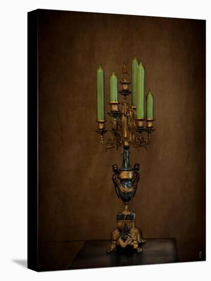 Candelabra Still Life-Jai Johnson-Stretched Canvas