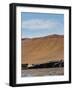 Candelabro de Paracas Geoglyph, Paracas National Reserve, Ica Region, Peru, South America-Karol Kozlowski-Framed Photographic Print