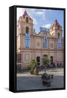 Candelaria Church, Plaza Del Carmen, Camaguey, Cuba, West Indies, Caribbean, Central America-Rolf-Framed Stretched Canvas