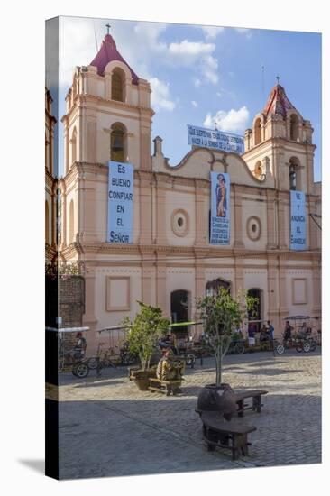 Candelaria Church, Plaza Del Carmen, Camaguey, Cuba, West Indies, Caribbean, Central America-Rolf-Stretched Canvas