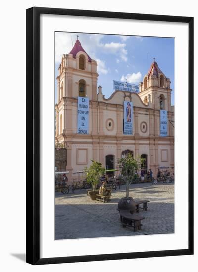 Candelaria Church, Plaza Del Carmen, Camaguey, Cuba, West Indies, Caribbean, Central America-Rolf-Framed Photographic Print