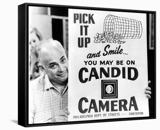 Candid Camera-null-Framed Stretched Canvas