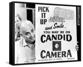 Candid Camera-null-Framed Stretched Canvas