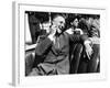 Candid Portrait of President Franklin Roosevelt Speaking to Informally to Greeters at Hyde Park, NY-null-Framed Photo