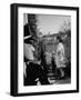 Candidate John Kennedy, Wife Jacqueline and Daughter Caroline, Walk with Dog on Election Day-Paul Schutzer-Framed Photographic Print