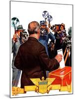 "Candidate Voting,"November 7, 1936-Edgar Franklin Wittmack-Mounted Giclee Print