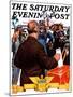 "Candidate Voting," Saturday Evening Post Cover, November 7, 1936-Edgar Franklin Wittmack-Mounted Giclee Print