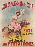Poster Advertising 'La Legende De L'Oeillet', a Play by Georges Fagot (Colour Litho)-Candido Aragonez de Faria-Stretched Canvas