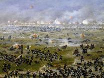 Column of Argentine Forces Led by General Emilio Mitre, Launching Attack in Curupayty-Candido Lopez-Giclee Print
