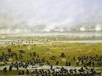 Column of Argentine Forces Led by General Emilio Mitre, Launching Attack in Curupayty-Candido Lopez-Giclee Print