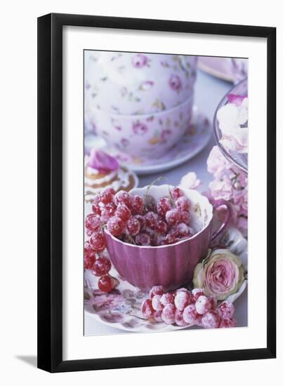 Candied Redcurrants-Elke Borkowski-Framed Photographic Print