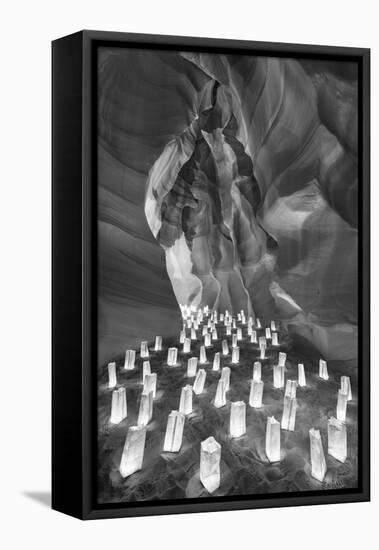 Candle Canyon II-Moises Levy-Framed Stretched Canvas