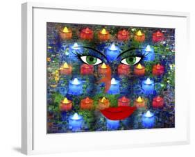 Candle Eyes-Ata Alishahi-Framed Giclee Print