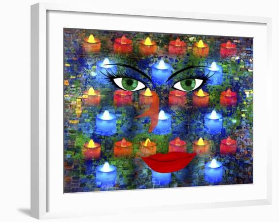 Candle Eyes-Ata Alishahi-Framed Giclee Print