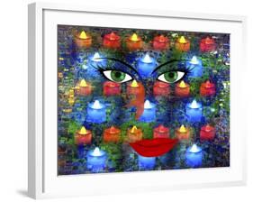 Candle Eyes-Ata Alishahi-Framed Giclee Print