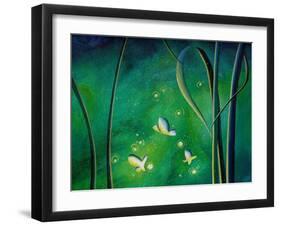 Candle Flies-Cindy Thornton-Framed Art Print