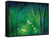 Candle Flies-Cindy Thornton-Framed Stretched Canvas