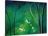 Candle Flies-Cindy Thornton-Stretched Canvas