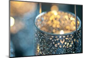 Candle in Metal Vessel-Alexander Georgiadis-Mounted Photographic Print