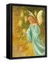 Candle Lighting Angel-Art Licensing Studio-Framed Stretched Canvas